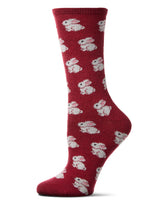 Bunny Rabbits Cashmere Crew