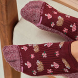 Hedgehog & Shrooms Compression Socks 2-Pack