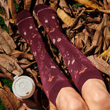Alpine Garden Knee High Compression Socks