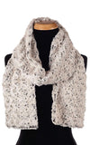 Rosebud Faux Fur Scarf
