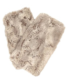 Reversible Short Luxury Faux Fur Fingerless Gloves