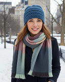 Printed Alpaca Beanie