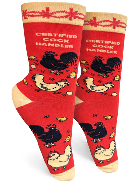 Certified Cock Handler Crew Socks