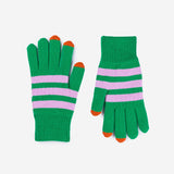 Simple Stripe Touchscreen Gloves