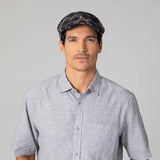 Faux Wool Plaid Men’s Driver Cap