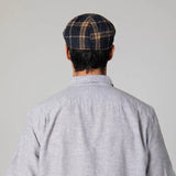 Faux Wool Plaid Men’s Driver Cap