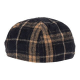 Faux Wool Plaid Men’s Driver Cap