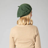 Rainy Day Machine Knit Slouchy Boucle Beret