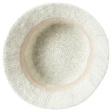 Stevie Faux Fur Bucket Hat with All Over Sequins