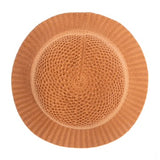 Mixed Pattern Machine Knit Unstructured Bucket Hat