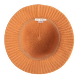 Mixed Pattern Machine Knit Unstructured Bucket Hat