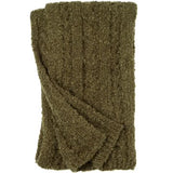 Hayride Boucle Cable Knit Scarf