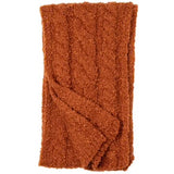 Hayride Boucle Cable Knit Scarf