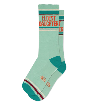 Eldest Daughter Unisex Gym Crew Socks