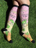 Fuck All Y’all Knee High Compression Socks