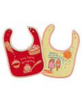 Dumpling/Meltdown Baby Bibs Set of 2