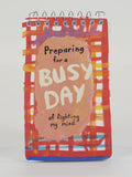 Busy Day 3x5 Spiral Notebook