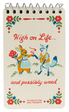 High On Life 3x5 Spiral Notebook