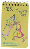 Keeping Score 3x5 Spiral Notebook