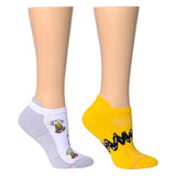 Charlie Brown Zig Zag Compression Ankle Sock 2-Pack