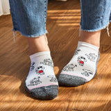 Multi Snoopy Deco Compression Ankle Sock 2-Pack