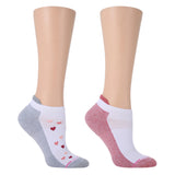Heart Trio Ankle Sock 2-Pack