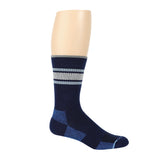Varsity Top Stripe Medium Weight Compression Crew