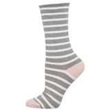 Sailor Stripe Roll Top Bamboo Crew