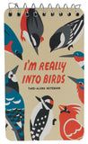 Really Into Birds 3x5 Spiral Notebook