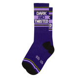 Dark And Twisted Unisex Gym Crew Socks