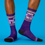 Dark And Twisted Unisex Gym Crew Socks
