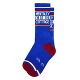Mentally I’m At The Cottage Unisex Gym Crew Socks