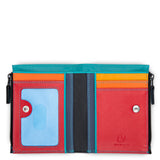 Bifold Wallet With Double Zip Pouch