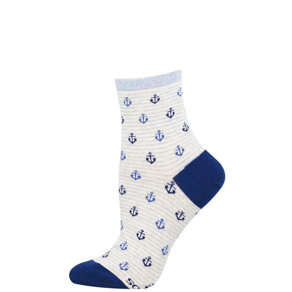 mini dressing socks Dropping Anchor Cotton Mini Crew