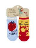 Chunk/Run This Town Baby Socks
