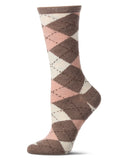 Argyle Cashmere Crew
