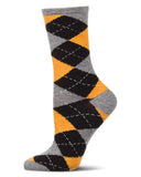 Argyle Cashmere Crew