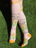 Make Today Your Bitch Knee High Compression Socks