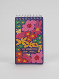 You're Beautiful 3x5 Spiral Notebook
