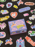 Dramatic Unicorns Sticker Set