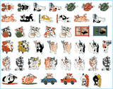 Cats Up To Something Sticker Set