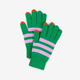 Stripe Touchscreen Gloves