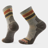 Hike Light Cushion Striped Mid Crew Sock
