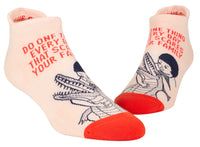 Scares Family Sneaker Sock