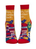 I Got Another Book Ankle Sock