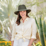 Victoria UPF Straw Fedora Sun Hat