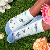 Blueberries Compression Ankle Sock 2-Pack