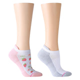 Strawberry Garden Compression Ankle Sock 2-Pack