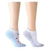 Cherry Mini Heart Compression Ankle Sock 2-Pack