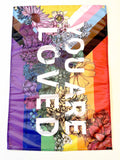 You Are Loved Flag LGBTQ Rainbow Pride Flag